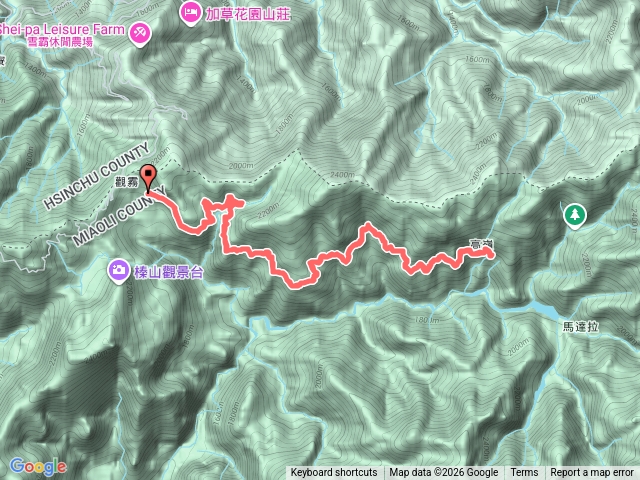 大壩林道預覽圖