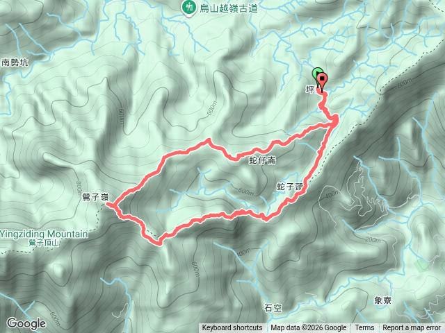 鶯子嶺、太和山、坪溪古道_環狀預覽圖