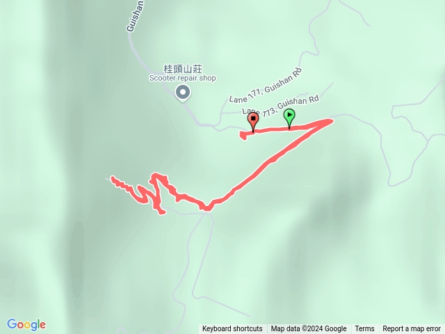 龜山（桂山）四崁水耶穌苦路線