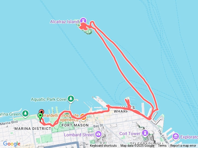 舊金山碼頭惡魔島Alex趴趴走