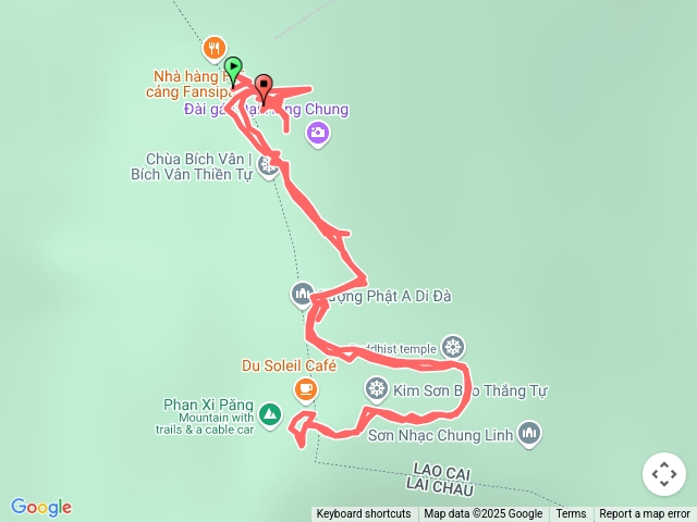 番西邦峰(從纜車站出發)