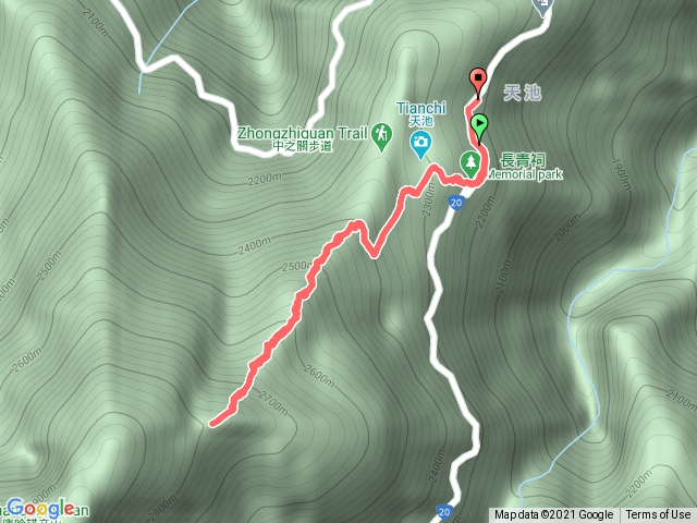 天池上庫哈諾辛山
