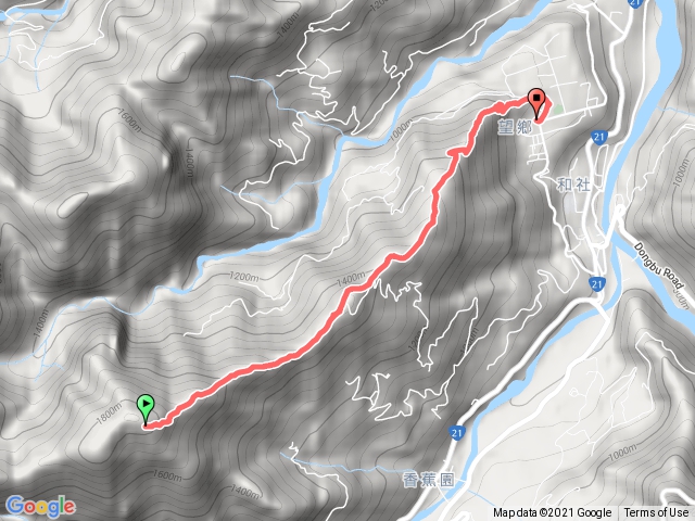 信義鄉獵人古道望美山瓊山