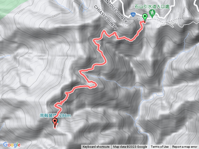新高口登山口-南鞍營地
