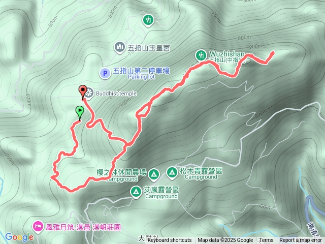 大隘山-五指山連峰P型2025.10.30