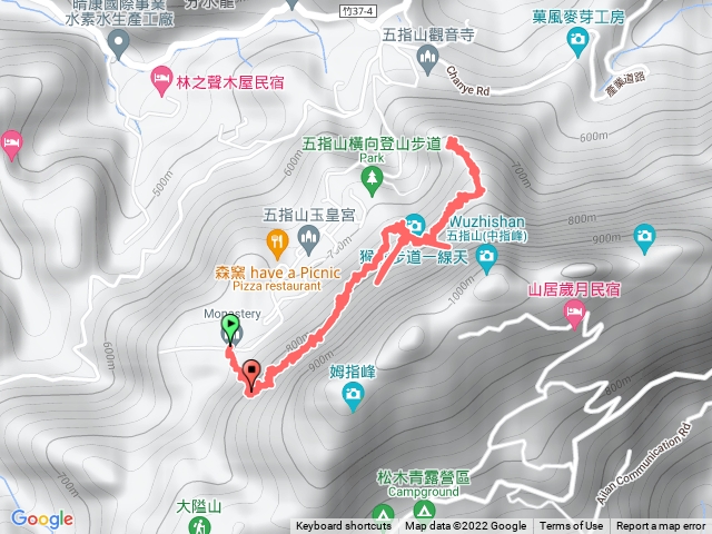 五指山登山步道