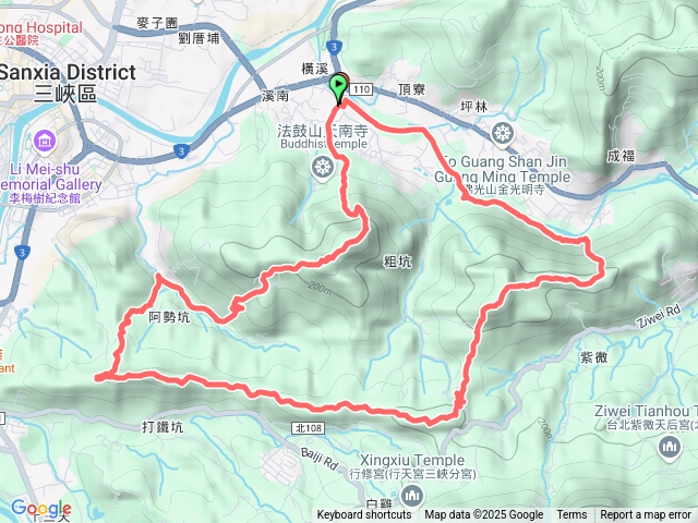 溪南尖、祖眉坑四山大O