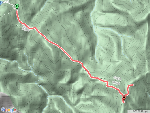 2019-12-08-奇萊主北-D1-北峰放棄-住稜線山屋-重裝