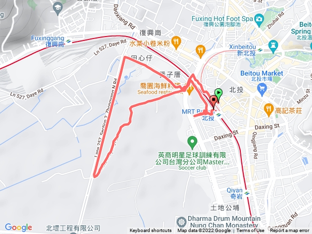 20221224水磨坑溪步道-貴子坑溪自行車道-大業綠地健康步道