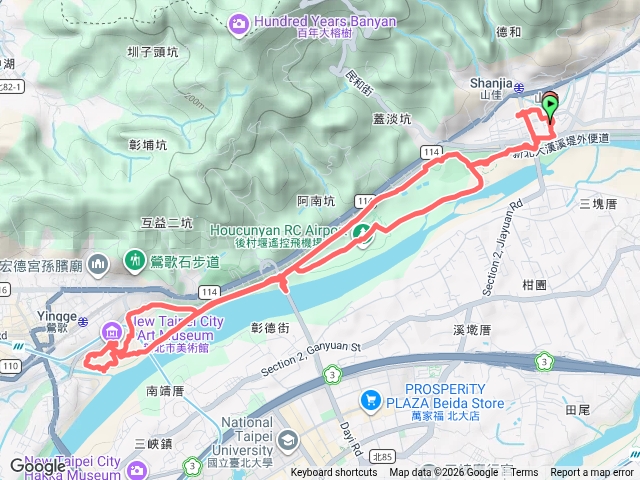 山佳-新北美術館來回預覽圖