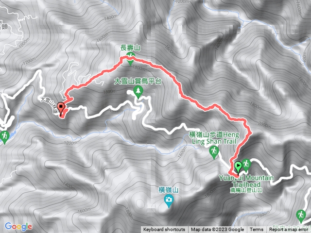 鳶嘴山醜棟山長壽山（肥楝山