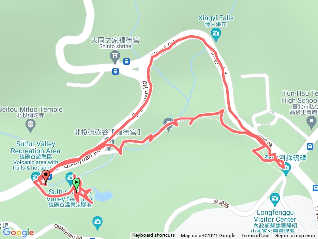 臺北 北投 硫磺谷地熱景觀區