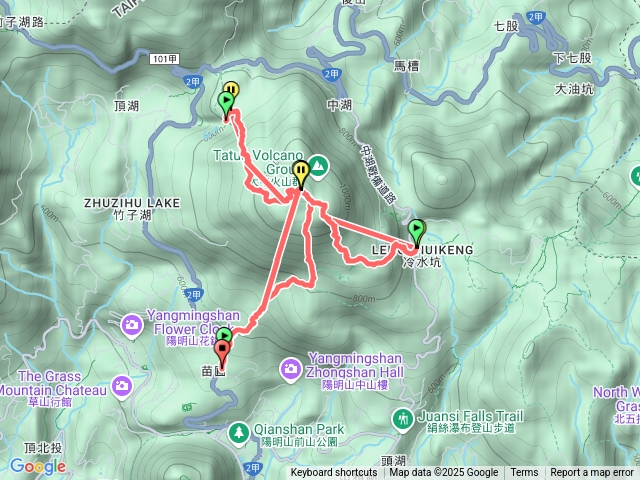 七星山三進三出