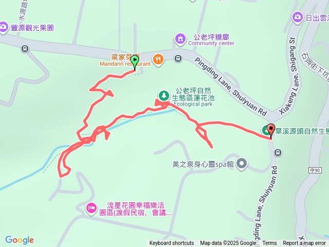 旱溪源頭公老坪