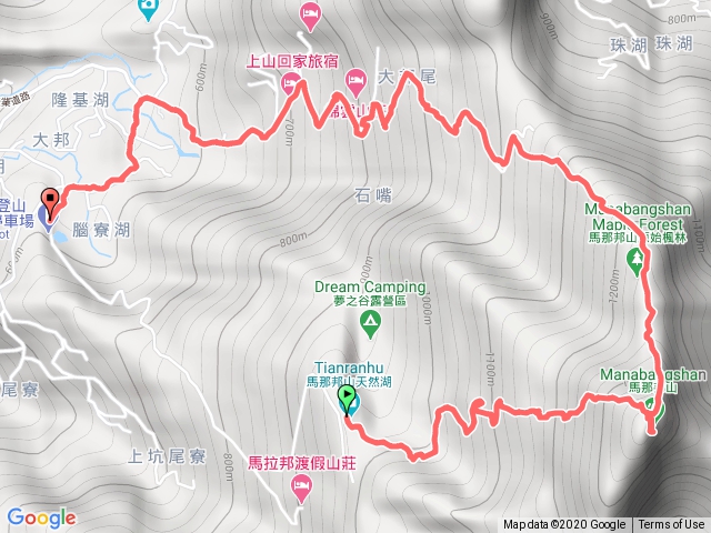 馬那邦山天然湖O走
