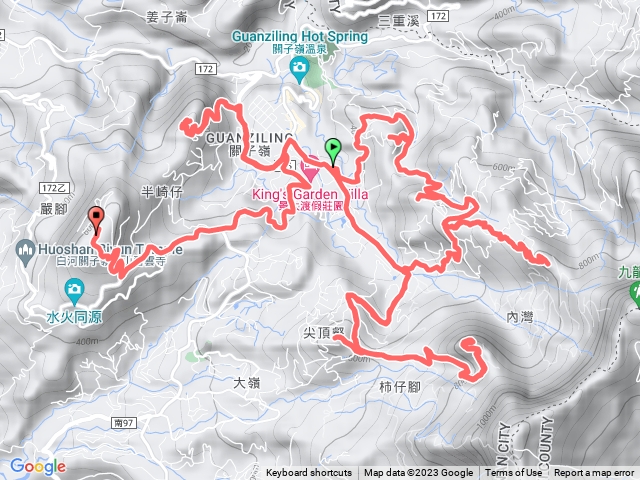 白鷺山、大白鷺山、雞胸山、黃牛山(檳榔山) 、雞籠山、鏡壁山、枕頭山-南瀛百岳