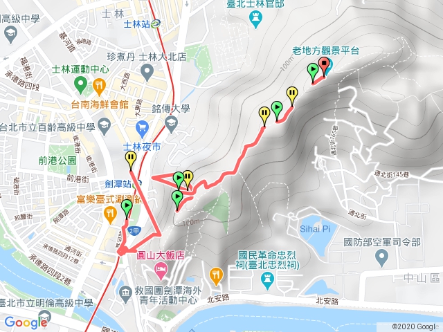 劍潭，文間山，東吳大學，錢穆故居