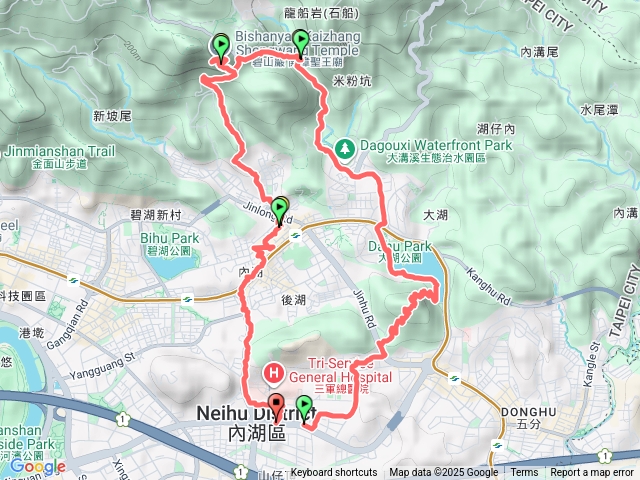 內湖星巴客壁山巖O型