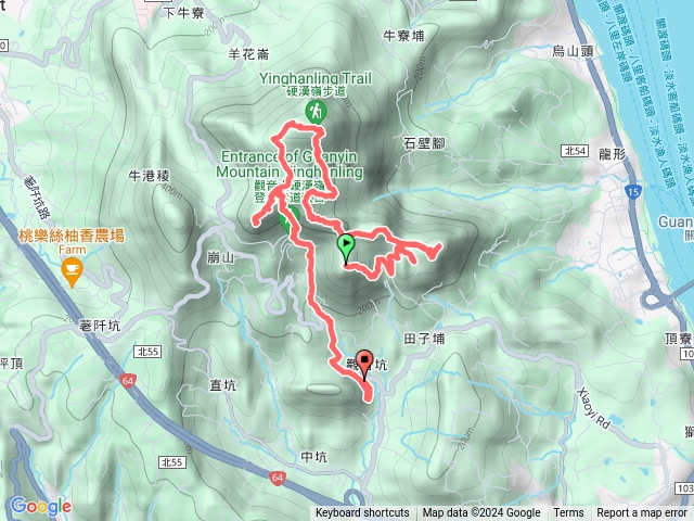 鷹仔嶺-尖山-大崩壁-駱駝峰-硬漢嶺-小鷹尖