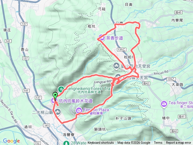 坑內坑步道+松柏嶺步道預覽圖