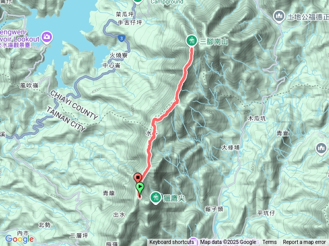 2025-03-29 梅嶺飯包尖山福德祠走三角南山