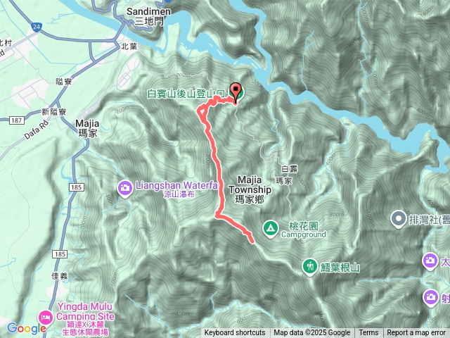 白賓山-真笠東南峰