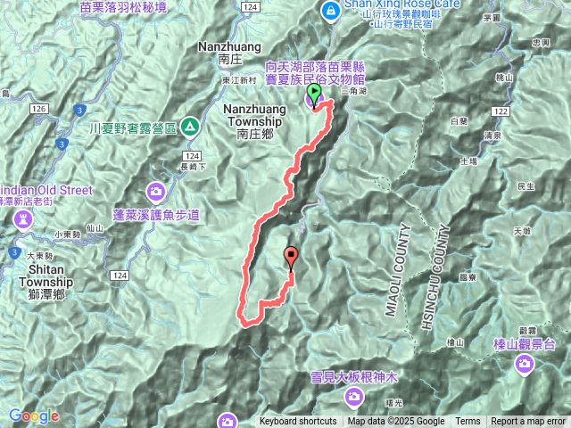 2025.01.05 向加縱走（三角湖山 向天湖山 南大龜山 大坪山 杜鵑嶺 加里山）預覽圖