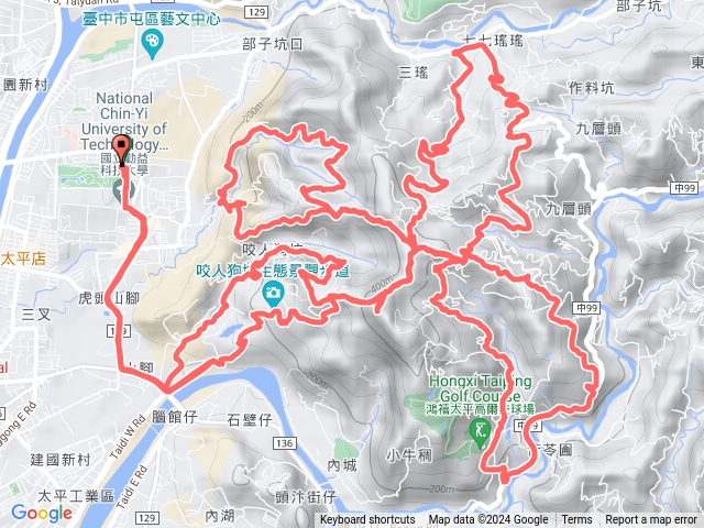 20240804台中太平八風吹之八路進上三汀山