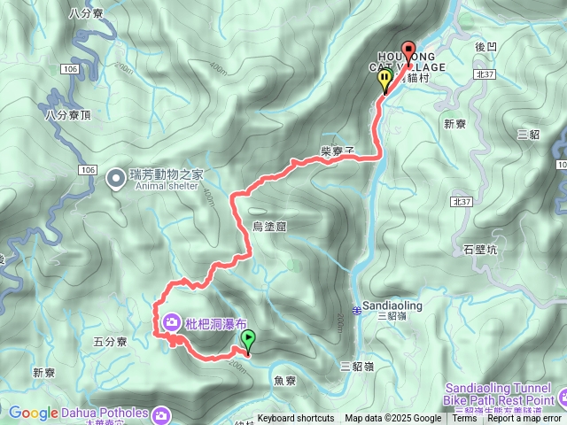 三貂嶺越嶺猴硐預覽圖