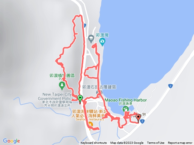 卯澳放羊路古道、卯澳漁港