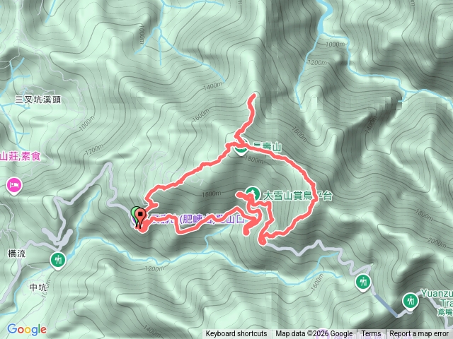 長壽山（肥崠山）+大崠山+醜崠山O型預覽圖