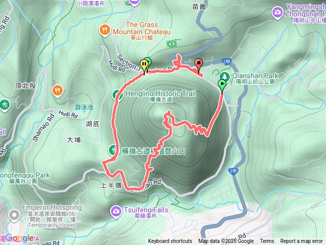 2025.09.01紗帽山步道、橫嶺古道O型