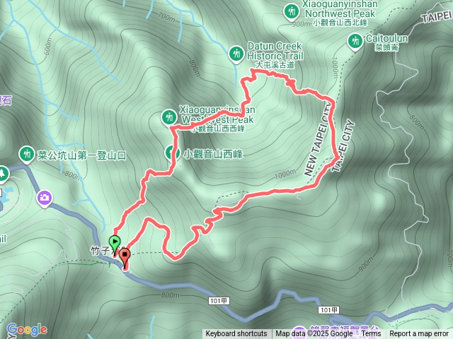 小觀音山小O路線