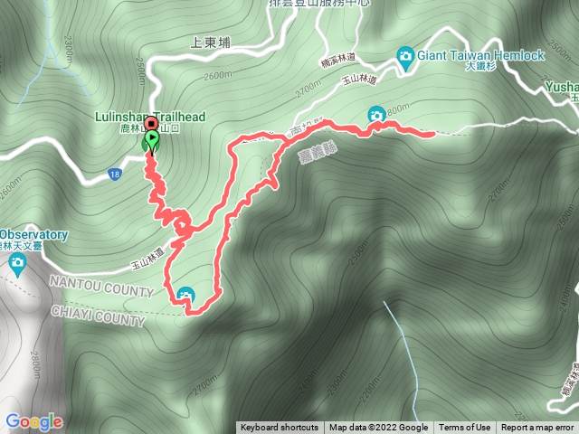 麟趾山鹿林山