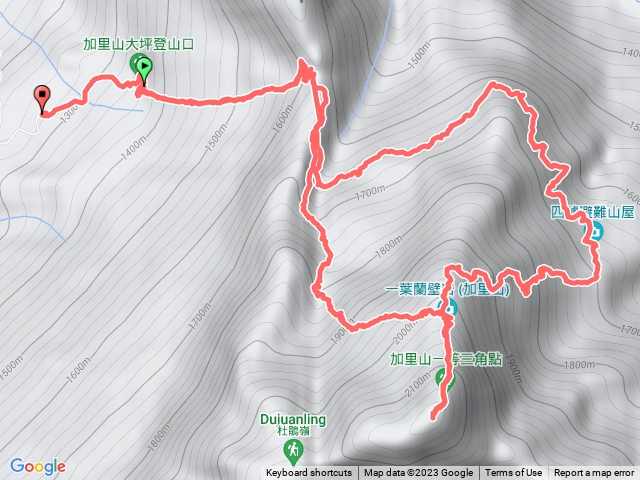 小百岳34-加里山登山步道20230709