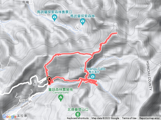 蓮包山、外鳥嘴山O型縱走 鴛鴦谷→蓮包山→外鳥嘴山→外鳥嘴山第二登山口→瀑布→鴛鴦谷