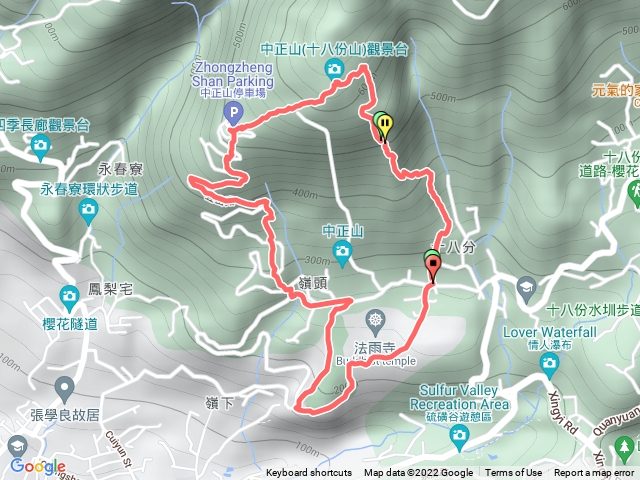 中正山O型環狀路線