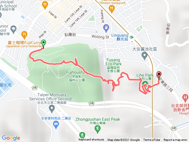 福州山—富陽公園—富陽公園