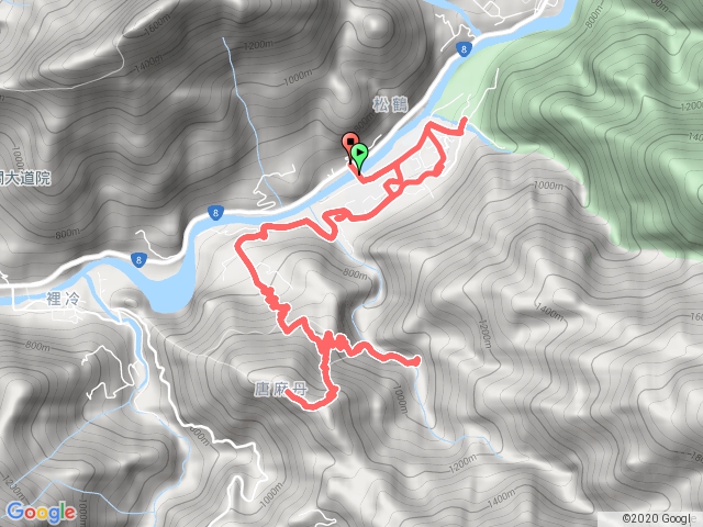 松鶴部落旅遊地圖