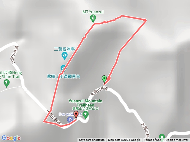 鳶嘴山逆走