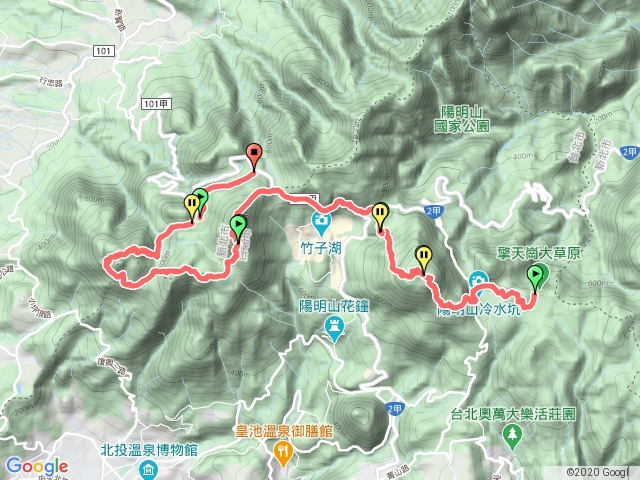 陽明山七連峰縱走