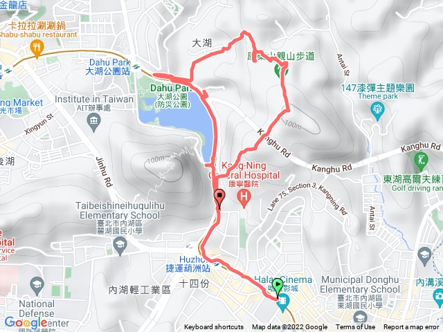康樂山走保線路
