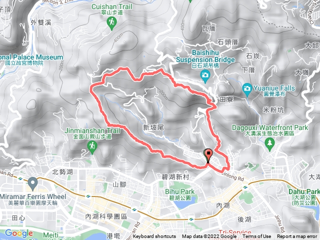 202200815金碧O型連走(金龍路～金面山～忠勇山～碧山巖)