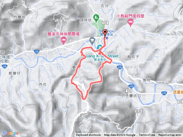 20230606 雙溪 蝙蝠山 苕谷瀑布 百二階古道 梅竹蹊山 環狀