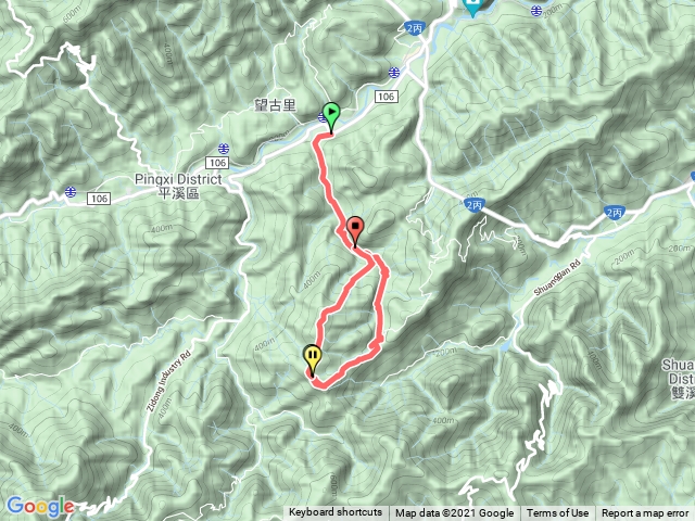 石控子古道大O連走畝畝山
