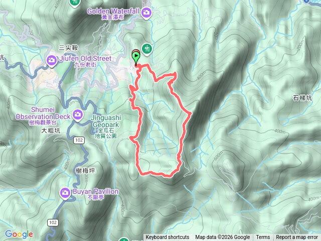 九份黃金三稜上半屏山燦光寮O型預覽圖