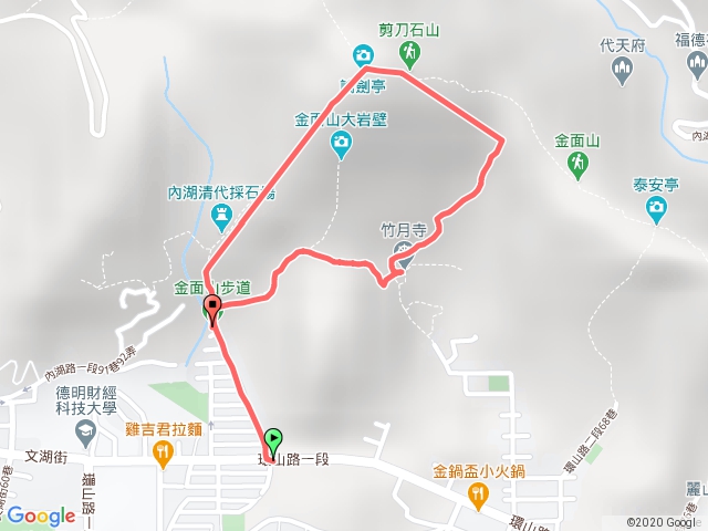 初體驗金面山