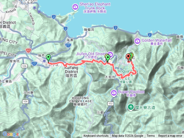 淡蘭古道北路.順遊九份老街跟黃金博物館.預覽圖