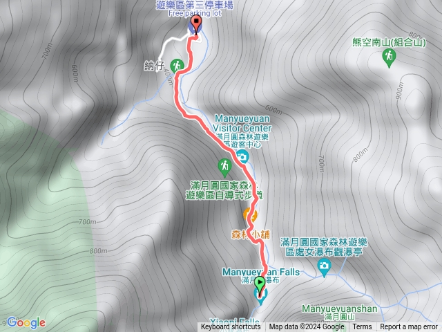 滿月圓國家森林遊樂區步道群