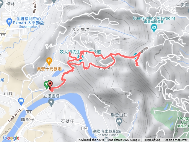 小百岳43-20230127 三汀山、埤頭山